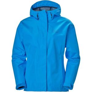 Helly Hansen Women’s Seven J Waterproof, Windproof, and Breathable Rain Jacket with Hood(615 Bluebird)