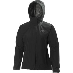 Helly Hansen Women’s Seven J Waterproof, Windproof, and Breathable Rain Jacket with Hood(980 Ebony)