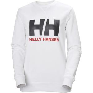 Helly-Hansen 34003 Women’s Logo Crew Sweat Shirt(001 White)