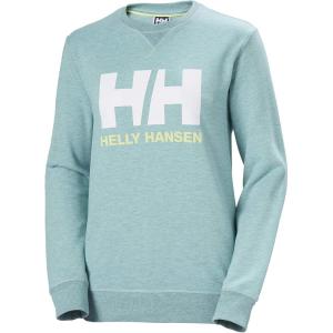 Helly-Hansen 34003 Women’s Logo Crew Sweat Shirt(648 Glacier Blue)