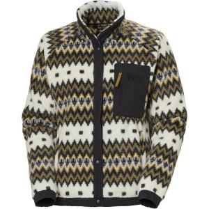 Helly-Hansen Imperial Printed Pile Snap Women’s Jacket – Stylish & Warm Outerwear Jackets for Winter Adventures(047 Snow Nordic Knit)