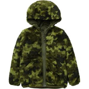 Helly-Hansen Kids Unisex Champ Reversible Jacket(432 Utility Green Aop)