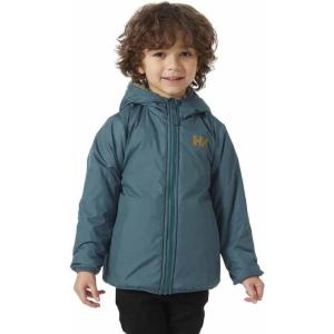 Helly-Hansen Kids Unisex Champ Reversible Jacket(453 Dark Creek Splash Camo Aop)
