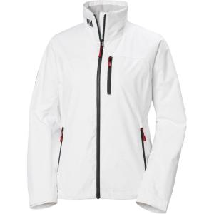 Helly-Hansen Women’s Crew Midlayer Waterproof Windproof Breathable Sailing Jacket(001 White)