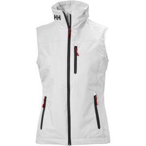 Helly-Hansen Women’s Crew Vest Waterproof, Windproof, & Breathable Sailing Vest(001 White)
