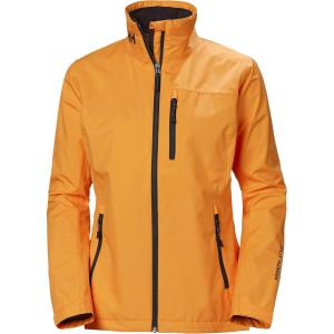 Helly-Hansen Women’s Crew Waterproof Windproof Breathable Sailing Jacket(320 Orange Sorbet)