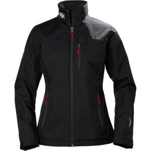 Helly-Hansen Women’s Crew Waterproof Windproof Breathable Sailing Jacket(991 Black)