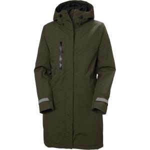 Helly-Hansen Women’s Helly Hansen Women’s Adore Insulated Rain Coat(431 Utility Green)