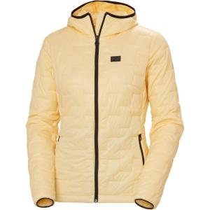 Helly-Hansen Women’s Lifaloft Hooded Insulator Jacket(367 Yellow Cream)