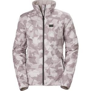 Helly-Hansen Women’s Lifaloft Hooded Insulator Jacket(692 Dusty Syrin Winter Camo)
