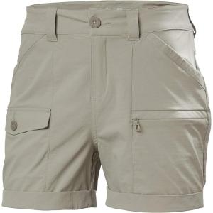Helly-Hansen Womens Maridalen Hiking Short, UPF 40+ Mountain Short, Multiple Colors(706 Aluminum)