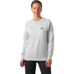 Helly-Hansen Womens Nord Graphic Sweatshirt(953 Grey Melange)