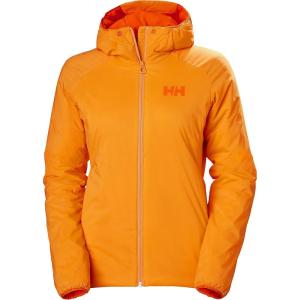 Helly-Hansen Womens Odin Stretch Hooded Insulator Jacket(325 Poppy Orange)