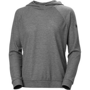 Helly-Hansen womens Inshore Hoodie(949 Grey Melange)