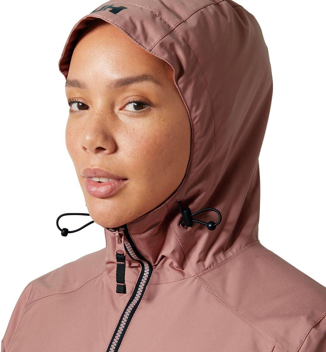imageHelly Hansen Womens Long Belfast Jacket096 Ash Rose