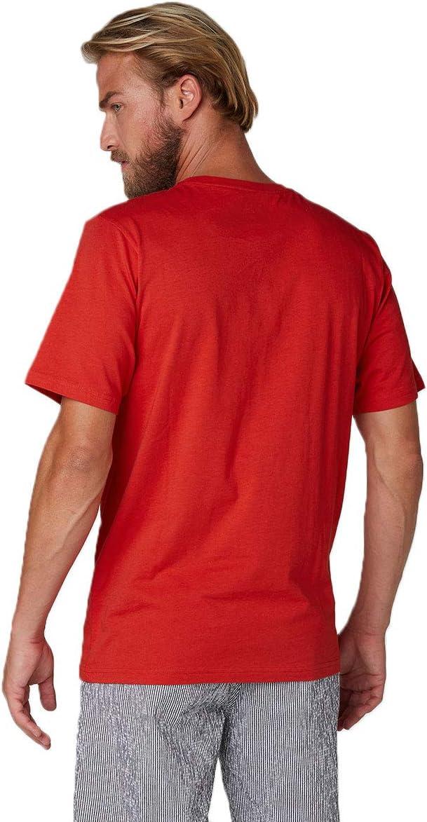 imageHellyHansen 33979 Mens Logo TShirtFlag Red