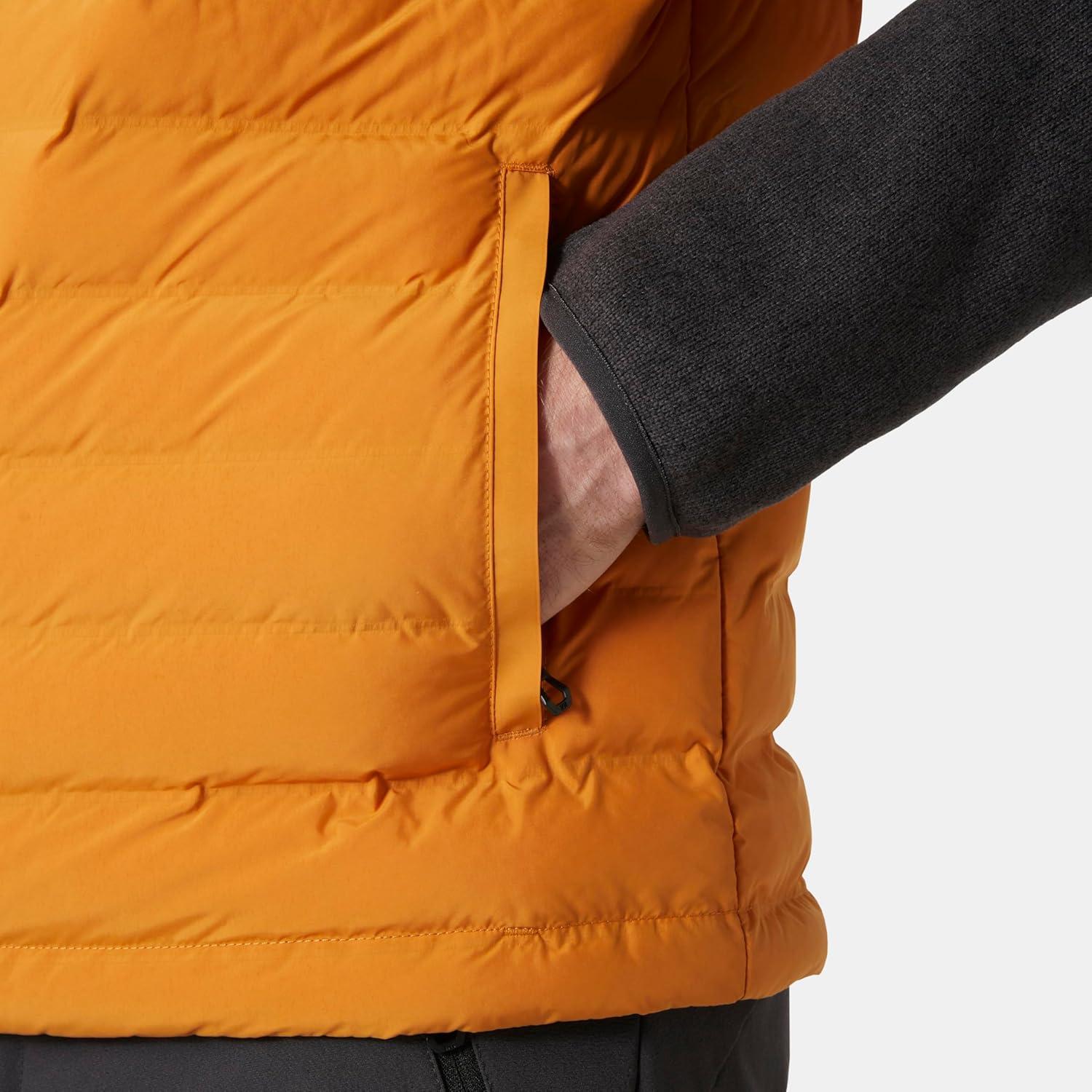 imageHellyHansen Arctic Ocean Hybrid Insulator Mens Athletic Insulated Jacket Lightweight Breathable WaterResistant Coat399 Mustard