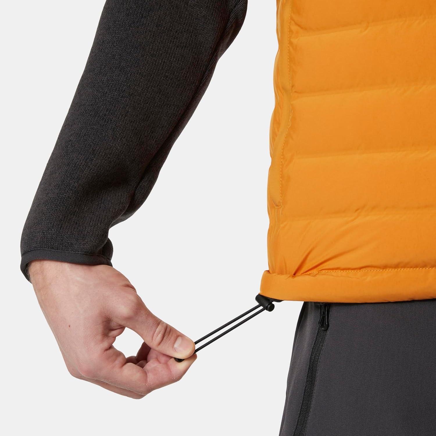imageHellyHansen Arctic Ocean Hybrid Insulator Mens Athletic Insulated Jacket Lightweight Breathable WaterResistant Coat399 Mustard