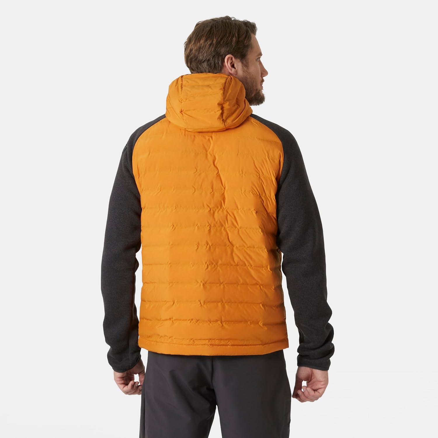 imageHellyHansen Arctic Ocean Hybrid Insulator Mens Athletic Insulated Jacket Lightweight Breathable WaterResistant Coat399 Mustard