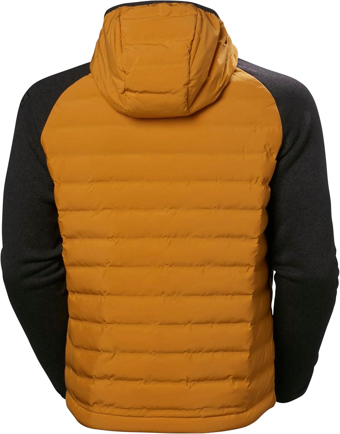 imageHellyHansen Arctic Ocean Hybrid Insulator Mens Athletic Insulated Jacket Lightweight Breathable WaterResistant Coat399 Mustard