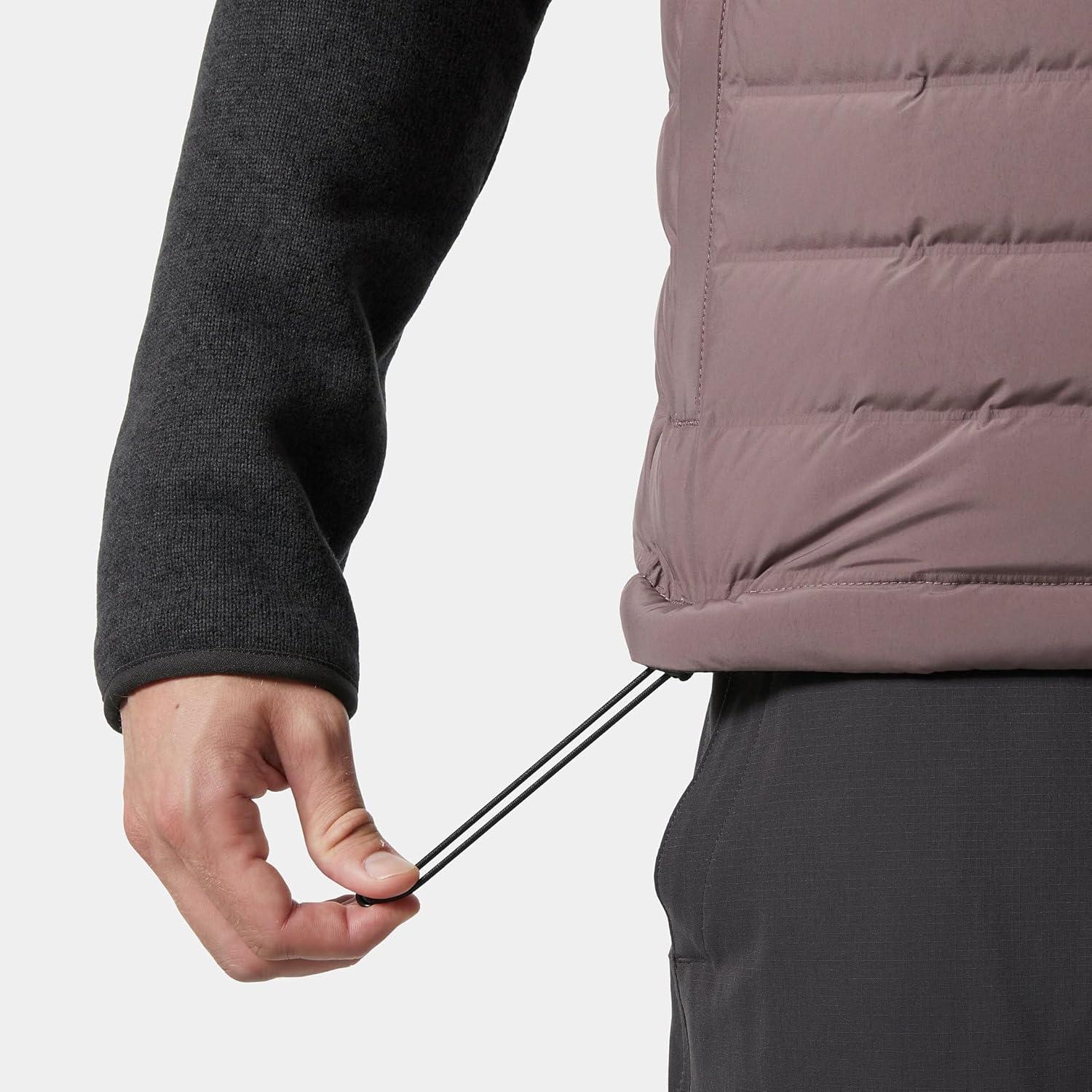 imageHellyHansen Arctic Ocean Hybrid Insulator Mens Athletic Insulated Jacket Lightweight Breathable WaterResistant Coat656 Sparrow Grey