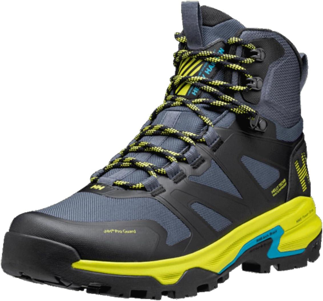 imageHellyHansen Ascender Mid HT Mens Waterproof Hiking Shoe Durable Outdoor Footwear for AllTerrain Adventures Breathable ampamp Comfortable860 Alpine Frost