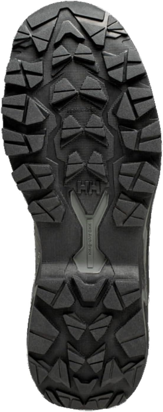 imageHellyHansen Ascender Mid HT Mens Waterproof Hiking Shoe Durable Outdoor Footwear for AllTerrain Adventures Breathable ampamp Comfortable990 Black