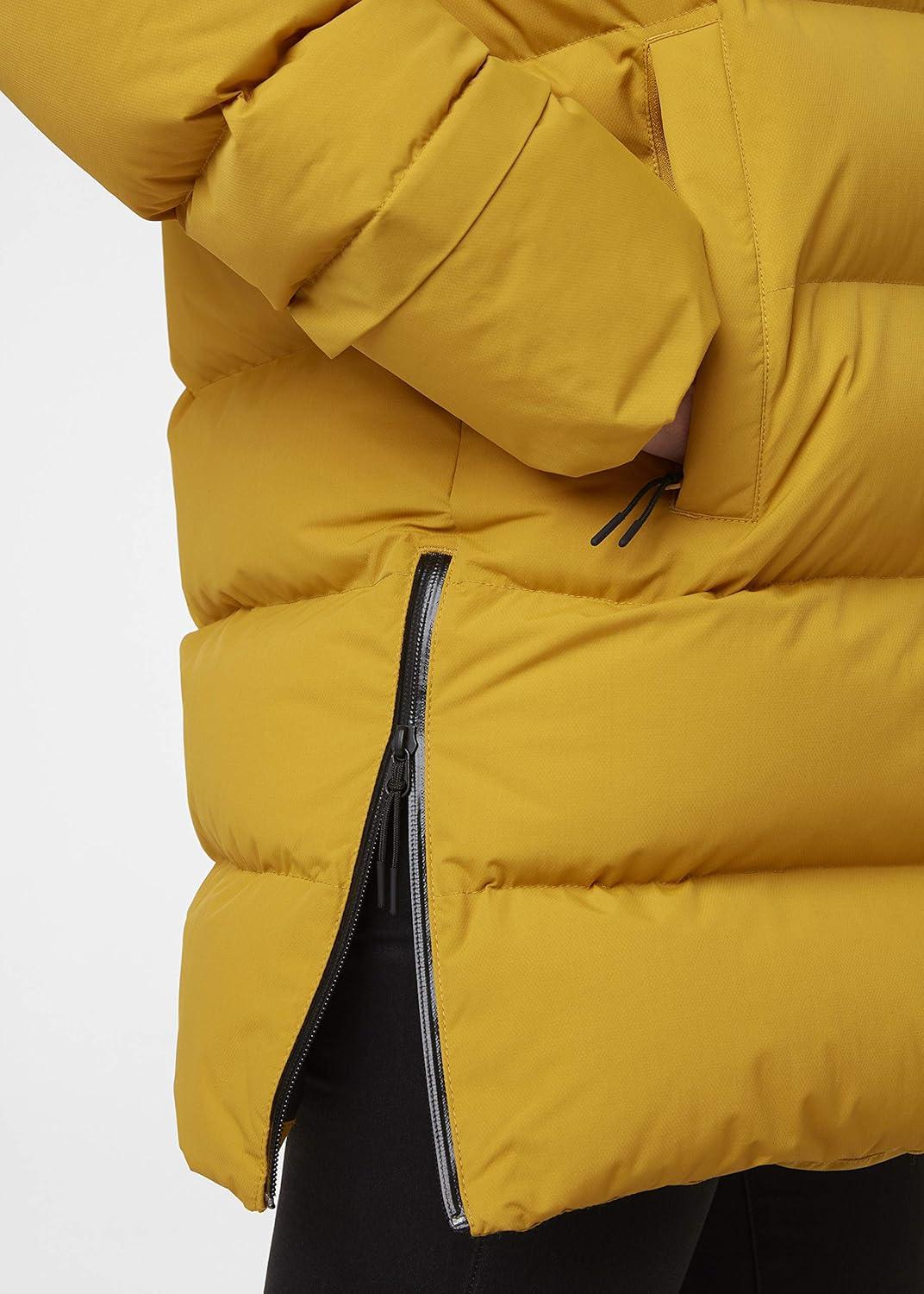 imageHellyHansen Aspire Puffy Parka Womens Winter Coat Puffer Jacket Insulated Water Resistant Long Warm Hooded Synthetic Down349 Arrowwood
