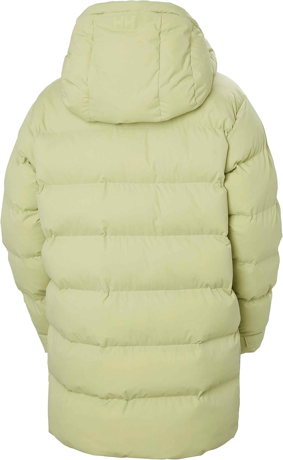 imageHellyHansen Aspire Puffy Parka Womens Winter Coat Puffer Jacket Insulated Water Resistant Long Warm Hooded Synthetic Down498 Iced Matcha