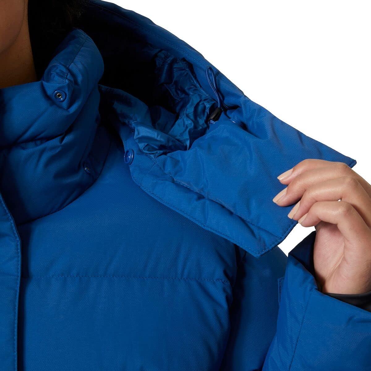 imageHellyHansen Aspire Puffy Parka Womens Winter Coat Puffer Jacket Insulated Water Resistant Long Warm Hooded Synthetic Down606 Deep Fjord
