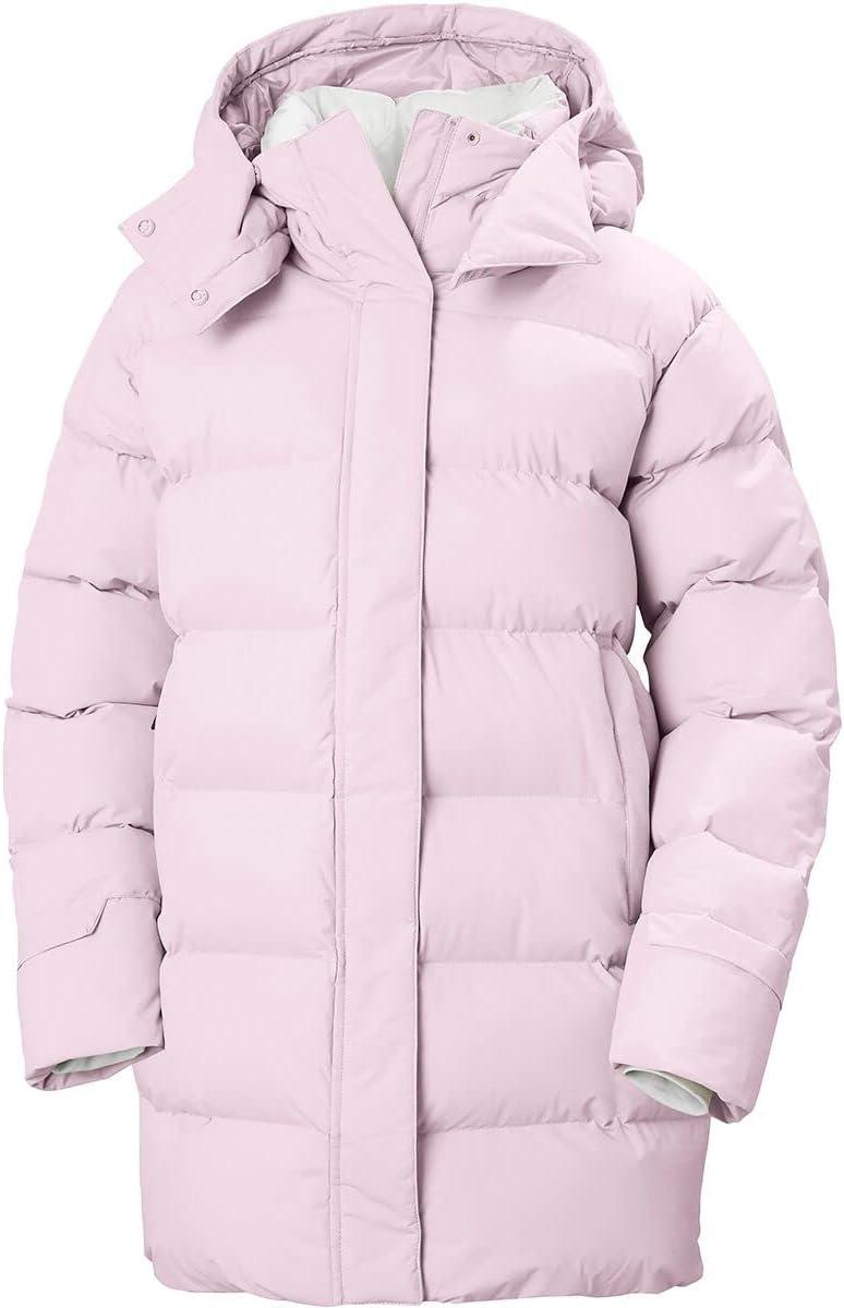 imageHellyHansen Aspire Puffy Parka Womens Winter Coat Puffer Jacket Insulated Water Resistant Long Warm Hooded Synthetic Down692 Dusty Syrin