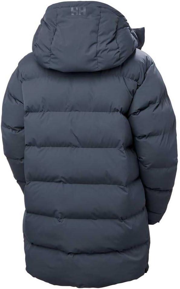 imageHellyHansen Aspire Puffy Parka Womens Winter Coat Puffer Jacket Insulated Water Resistant Long Warm Hooded Synthetic Down860 Alpine Frost