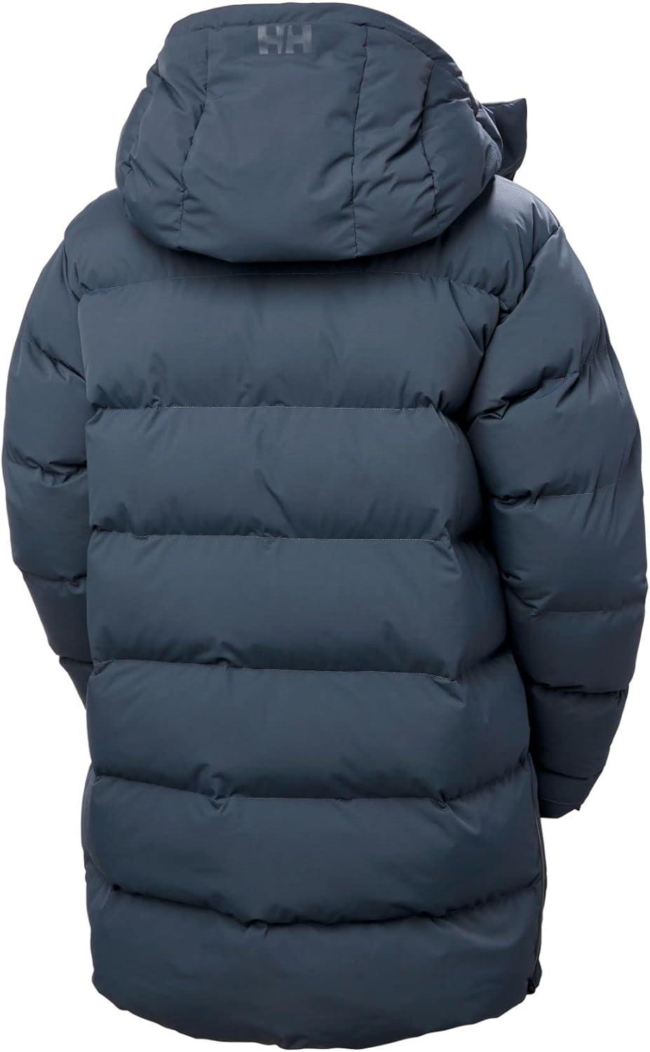 imageHellyHansen Aspire Puffy Parka Womens Winter Coat Puffer Jacket Insulated Water Resistant Long Warm Hooded Synthetic Down860 Alpine Frost