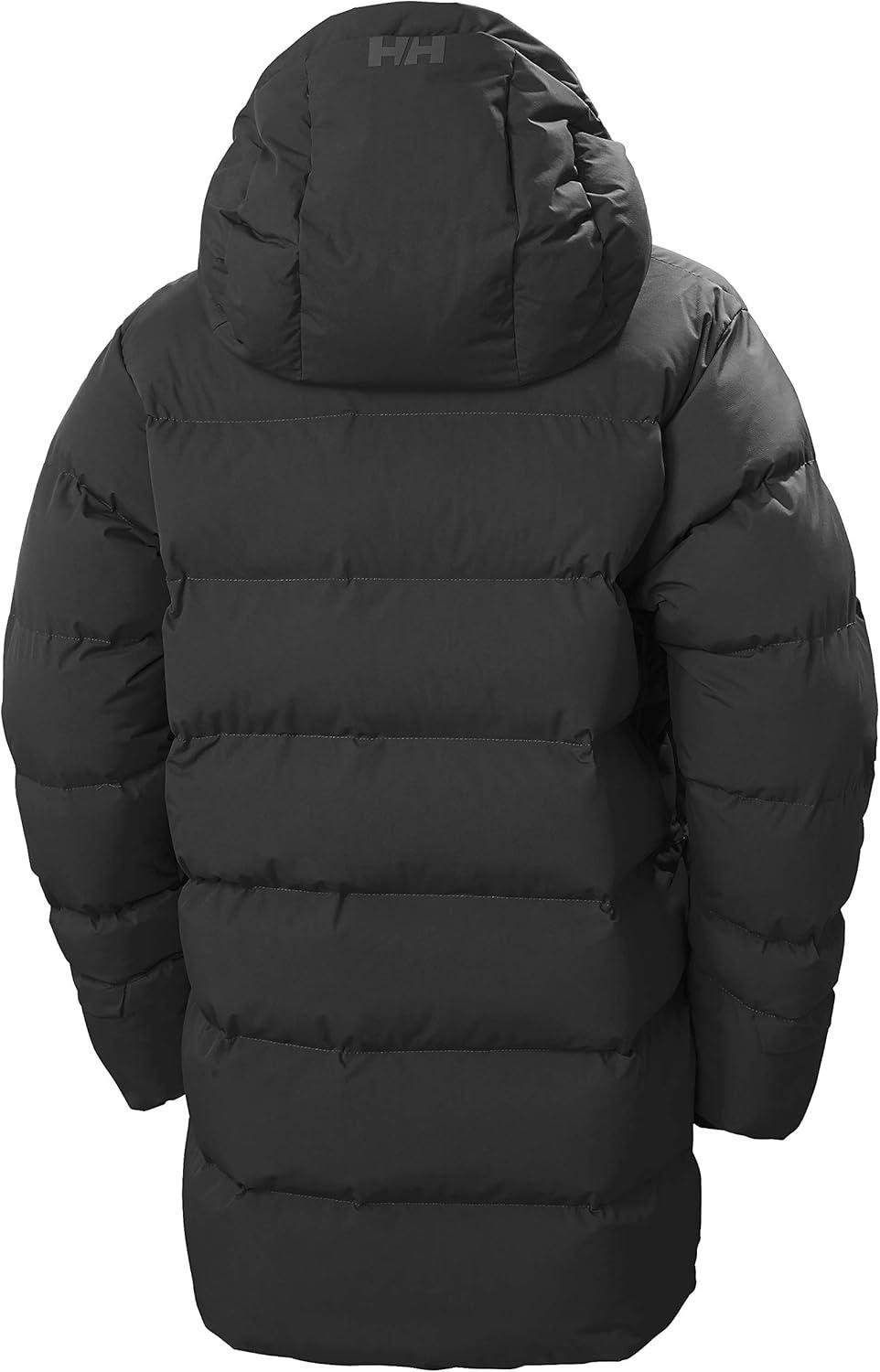 imageHellyHansen Aspire Puffy Parka Womens Winter Coat Puffer Jacket Insulated Water Resistant Long Warm Hooded Synthetic Down990 Black