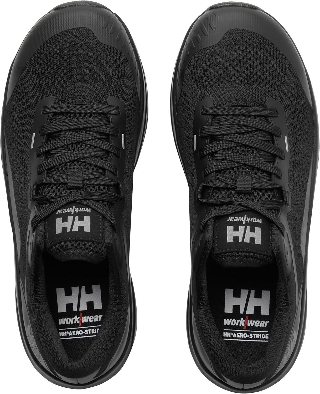 imageHellyHansen Barcode Low AL EH Aluminum Toe Safety Shoes EH Rated Safety Toe SlipResistant Outsole Lightweight Shoe990 Black