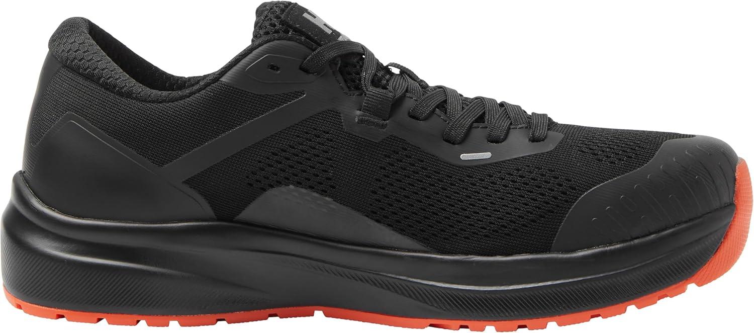 imageHellyHansen Barcode Low AL EH Aluminum Toe Safety Shoes EH Rated Safety Toe SlipResistant Outsole Lightweight Shoe992 BlackOrange