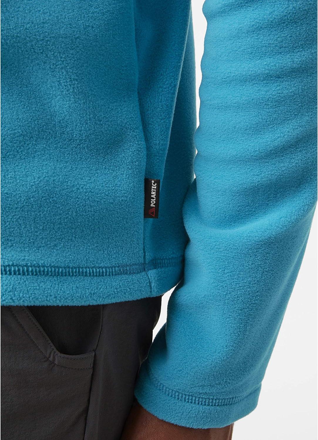 imageHellyHansen Daybreaker 12 Zip Fleece Mens Recycled FleeceOuterwearJackets Cozy HalfZip Pullover For All Seasons649 Caribbean Sea