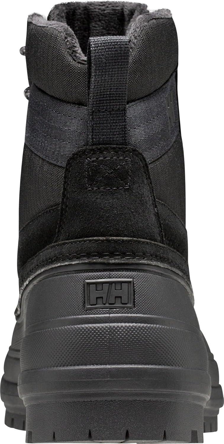 imageHellyHansen Fraser Mid Mens Boots Waterproof Winter Boots for Snowy Conditions Durable and Comfortable990 Black