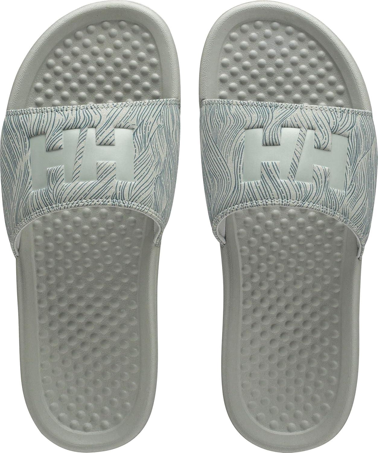 imageHellyHansen HH Slide Womens Casual Sandals Lightweight Comfortable NonSlip QuickDrying Stylish Beach ampamp Travel Wear462 Green Mist