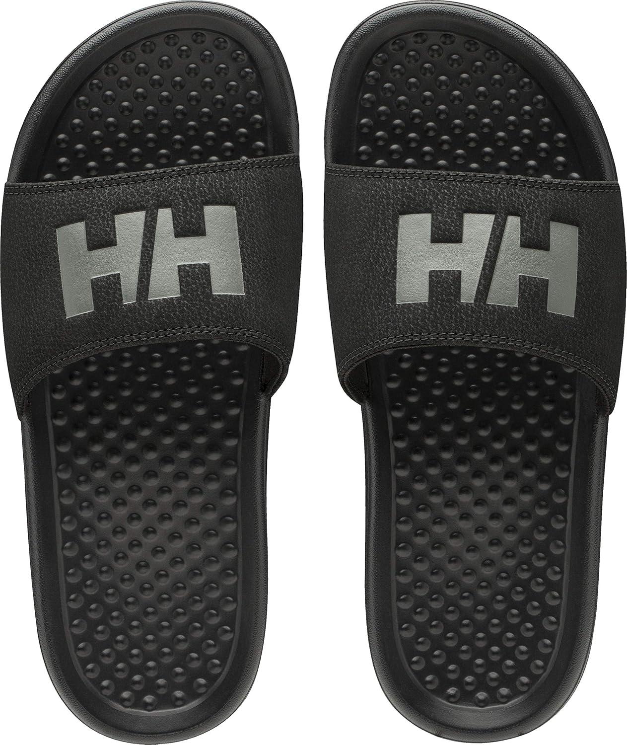 imageHellyHansen HH Slide Womens Casual Sandals Lightweight Comfortable NonSlip QuickDrying Stylish Beach ampamp Travel Wear990 BlackGunmetal