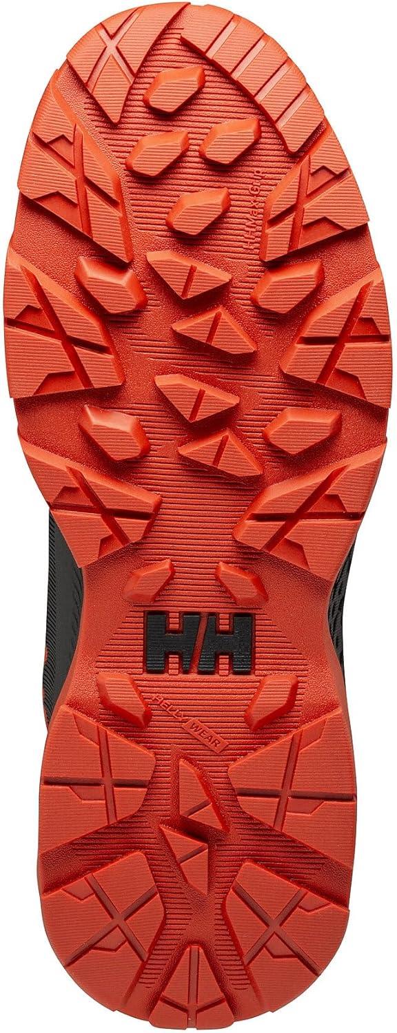 imageHellyHansen Keystone Mens Durable WeatherResistant Hiking Boots for Outdoor Adventures and Trail Exploration300 Patrol OrangeEbony