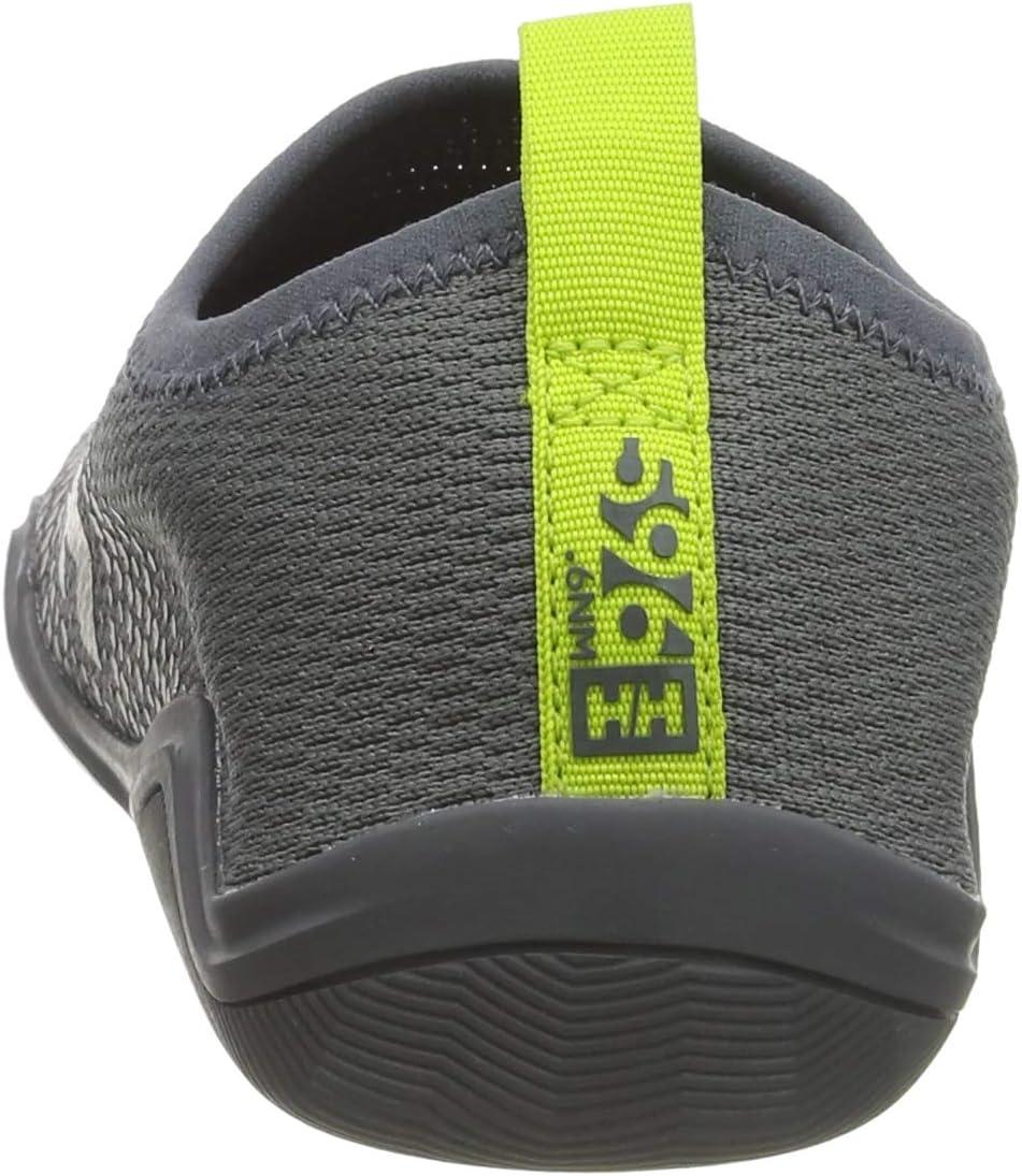 imageHellyHansen Mens Crest Watermoc Sailing Watersports Shoes LightWeight Breathable Multiple ColorsCharcoal Ebony Azid Light