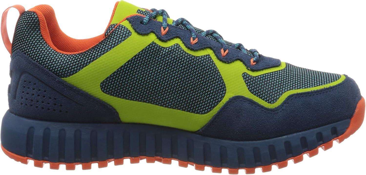 imageHellyHansen Mens Monashee ULLR Low HT Sneaker603 North Sea BlueAzid LimeBright Orange