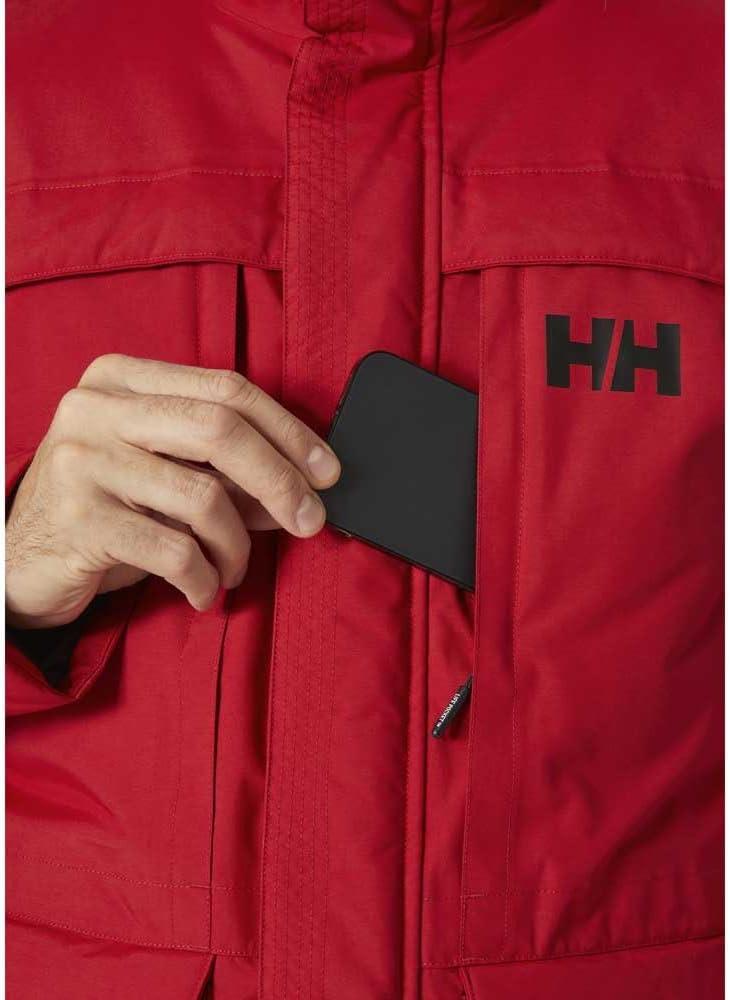 imageHellyHansen Mens Nordsjo Waterproof Windproof Breathable Parka Jacket162 Red