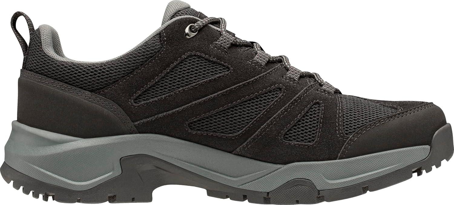 imageHellyHansen Mens Switchback Trail Airflow Hiking Shoes LightWeight Breathable QuickDrying Multiple990 BlackCharcoalEbony