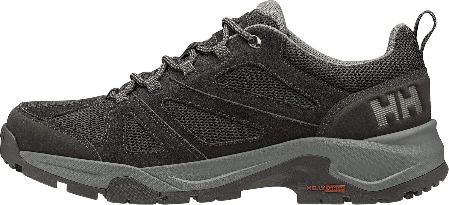 imageHellyHansen Mens Switchback Trail Airflow Hiking Shoes LightWeight Breathable QuickDrying Multiple990 BlackCharcoalEbony