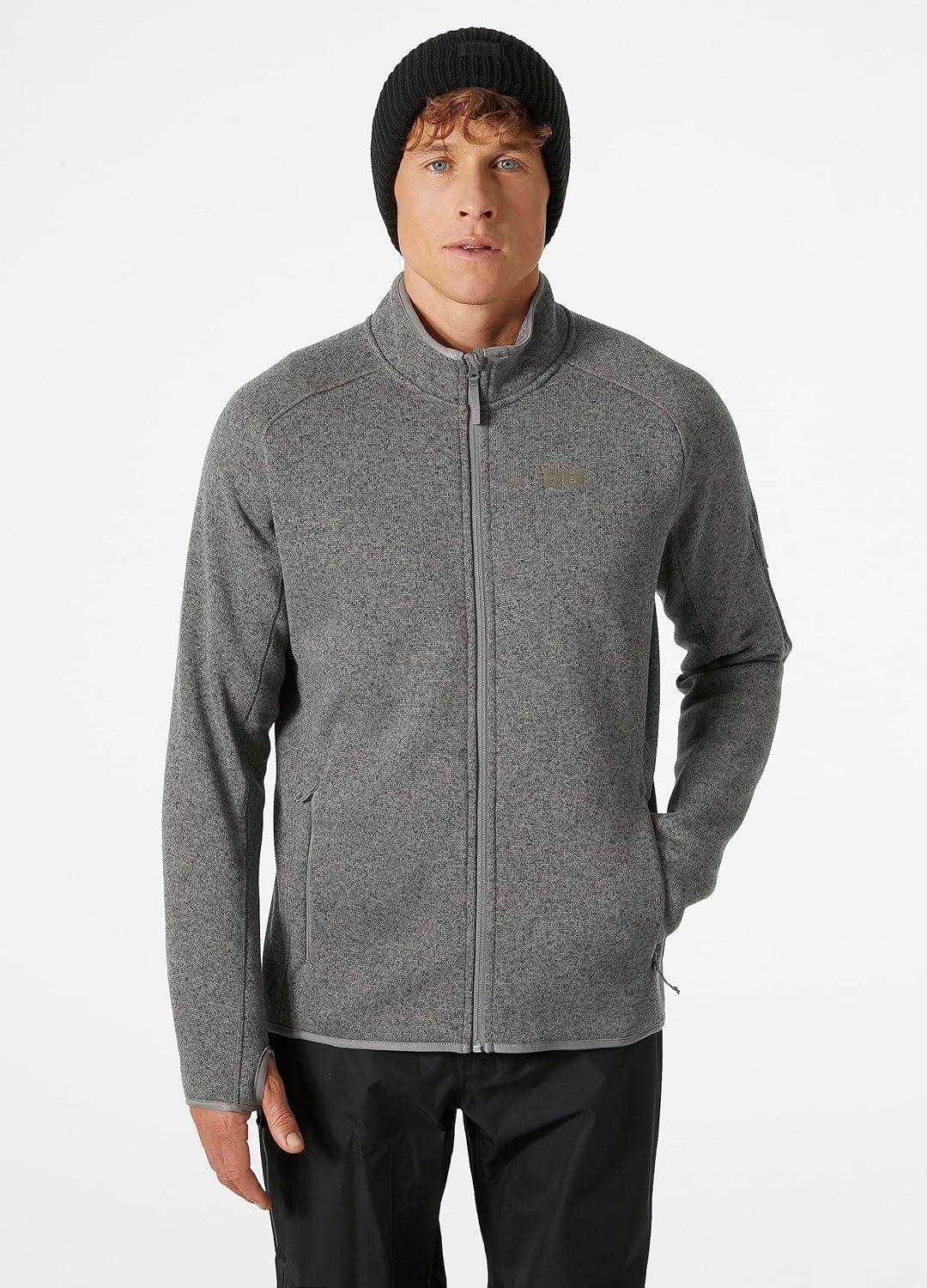 imageHellyHansen Mens Varde Fleece Jacket 20876 Concrete