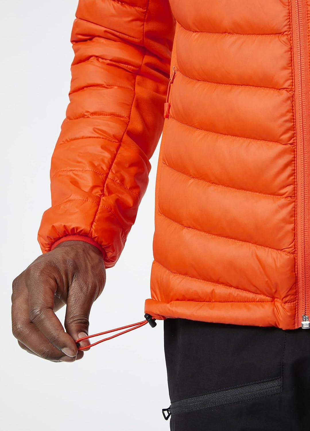 imageHellyHansen Mens Verglas Hooded Down Hybrid Insulator Jacket226 Bright Orange