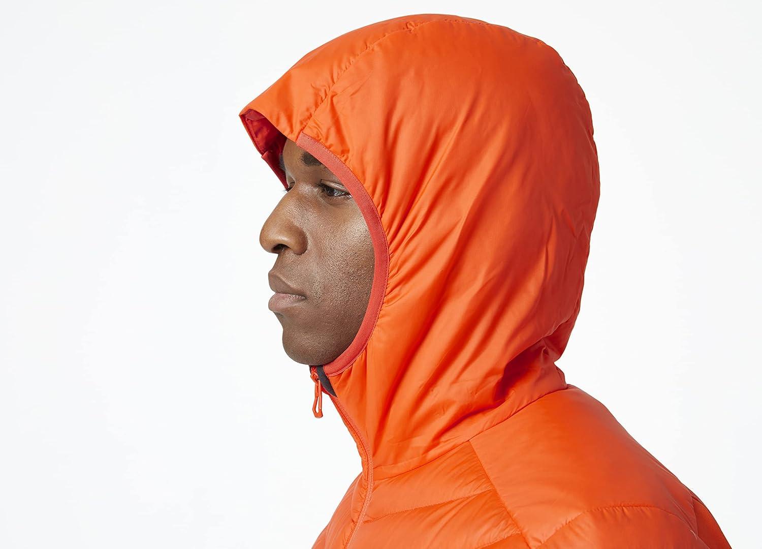 imageHellyHansen Mens Verglas Hooded Down Hybrid Insulator Jacket226 Bright Orange