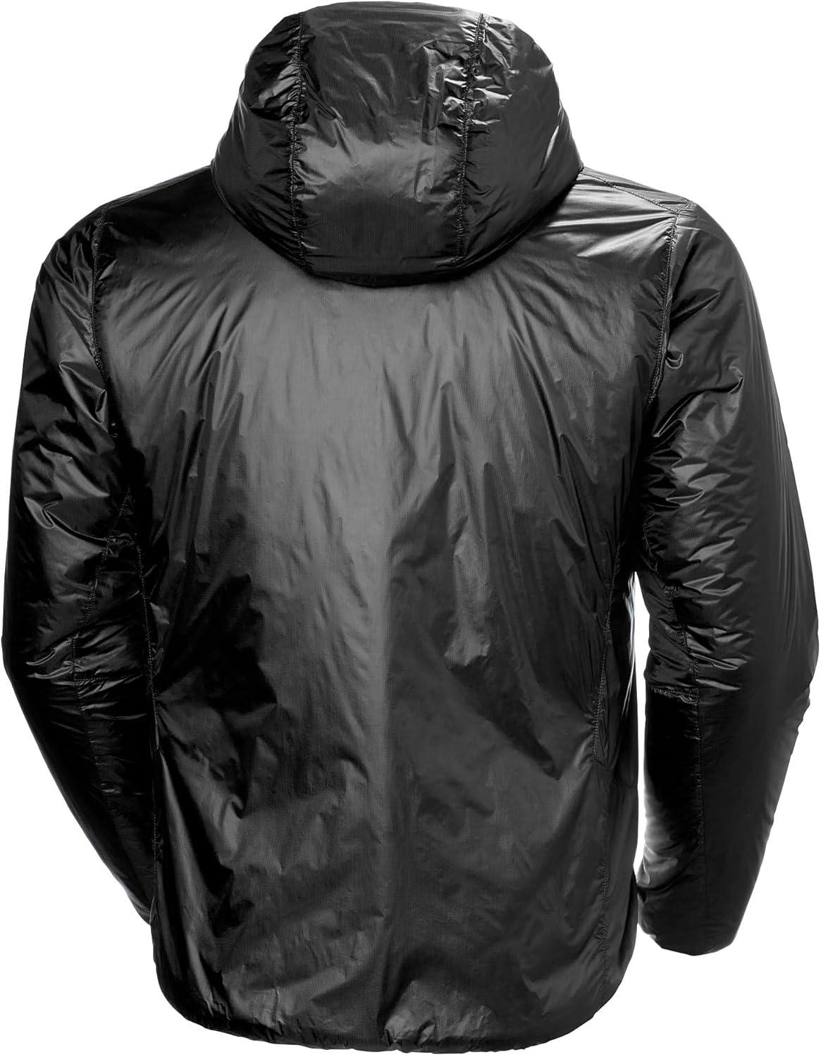 imageHellyHansen Odin Everdown Hooded Jacket for Men Premium Winter Coat Insulated Athletic Shell Jackets Outdoor Wear990 Black